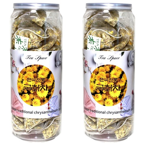 한국전통 국화차 티백, 1.3g, 20개입, 2개