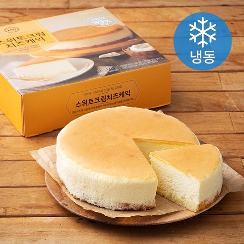 밀크앤허니 스위트크림 치즈케익 (냉동), 520g, 1개