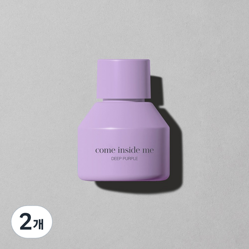 컴인사이드미 여성용 퍼퓸 오일향수 딥퍼플, 7ml, 2개