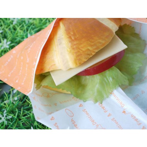漢堡包裝紙 三明治包裝紙 吐司袋 吐司包紙 吐司包裝紙 油酸紙 麵包店包裝 曲奇包裝紙 油紙 節儉