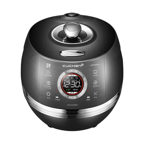 쿠첸 IR 압력밥솥 10인용, CJR-PE1050RHW, Black / Titan Black