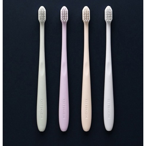 고통 없는 아침 양치, 코튼하임 초미세모 칫솔로 시작하세요!