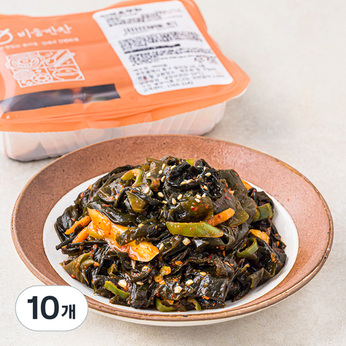 비움반찬 미역초무침, 200g, 10개