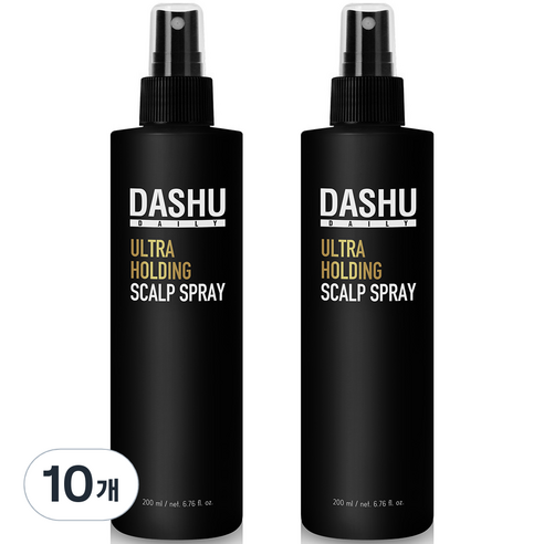 다슈 울트라 홀딩 스칼프 탈모증상완화 헤어스프레이, 200ml, 10개