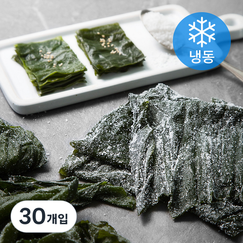 청정해초 장흥 염장 다시마 (냉동), 200g, 30개입