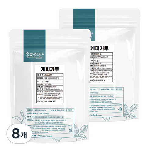 계피 분말, 300g, 8개