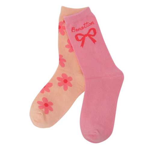 사랑스러운 디자인과 안전한 품질, 베네통키즈 걸리쉬 양말로 우리 아이 발에 행복을!