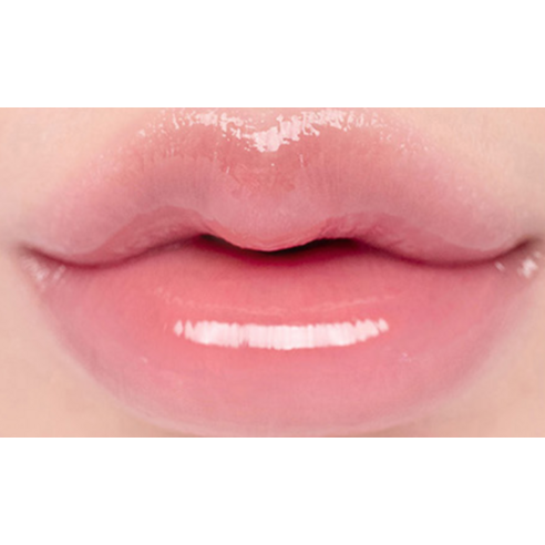 유리알 광택 핑크 립, 롬앤 글래스팅 컬러 글로스로 완성하세요.