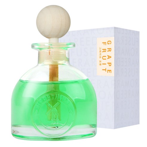 허브타임 차량용 디퓨저 60ml, 그레이프프룻, 1개