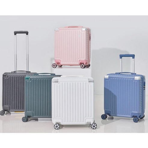 여행의 품격을 높이는 스타일리시 동반자, 큐랑 브뤼셀 하드케이스 기내용 미니캐리어