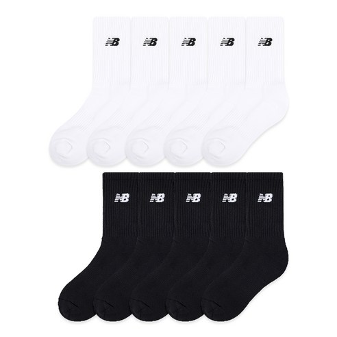 발끝까지 스타일을 완성하는 뉴발란스 스탠다드 쿠션 장목 양말