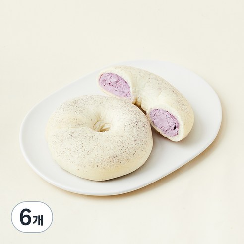 노아베이커리 블루베리번, 180g, 1개입, 6개