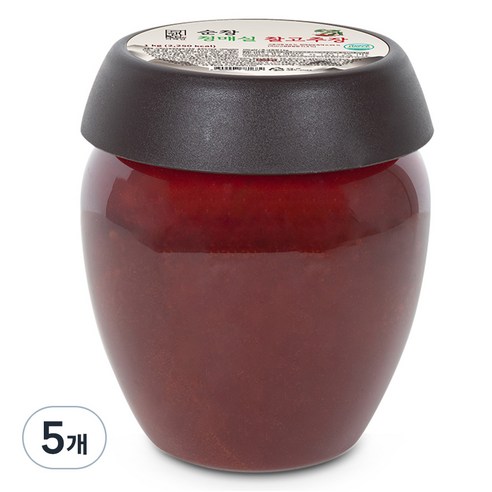 더해담 순창 청매실 찰고추장, 1kg, 5개
