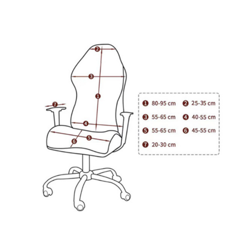오래 앉아있는 당신을 위한 쾌적하고 편리한 선택, 마켓플랜 심플 라인 의자 커버 세트