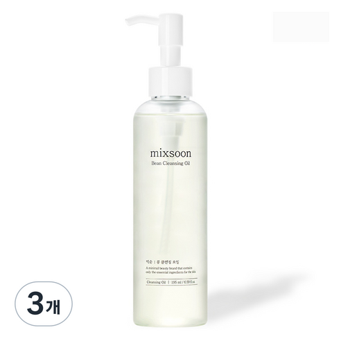 믹순 콩 클렌징 오일, 3개, 195ml