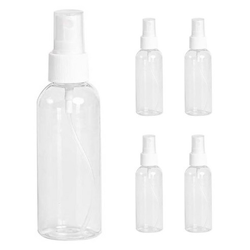 소분용 스프레이 공병 100ml, WHITE/화이트 100ml, 5개