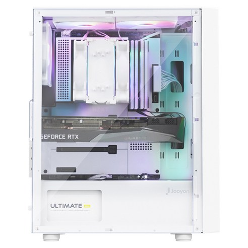 주연테크 2024 카운터 D4 코어i5 인텔 12세대 지포스 RTX 4060 Ti, 화이트, D424F46T-W, 512GB, 16GB, Free DOS