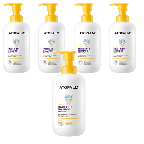 아토팜 아동용 프레쉬 2 IN 1 샴푸, 460ml, 5개