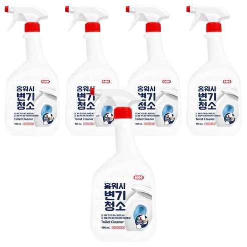 신희 홈워시 변기청소 세정제, 5개, 900ml