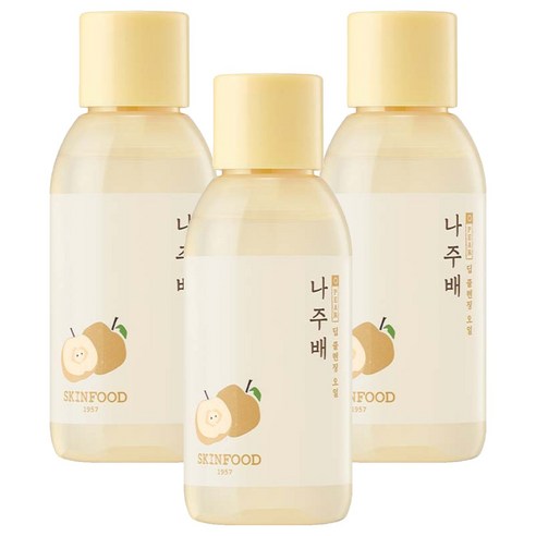 스킨푸드 나주배 딥 클렌징 오일, 55ml, 3개