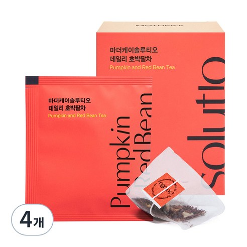 마더케이솔루티오 데일리 호박팥차, 1.5g, 10개입, 4개