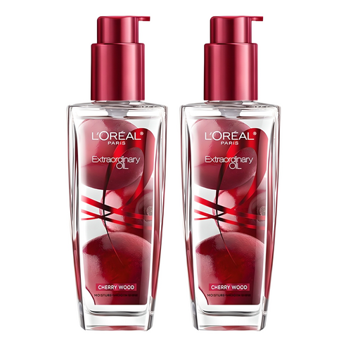로레알파리 엑스트라오디네리 헤어오일 체리 우드, 100ml, 2개