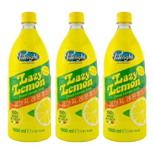 레이지레몬 쥬스, 1L, 3개