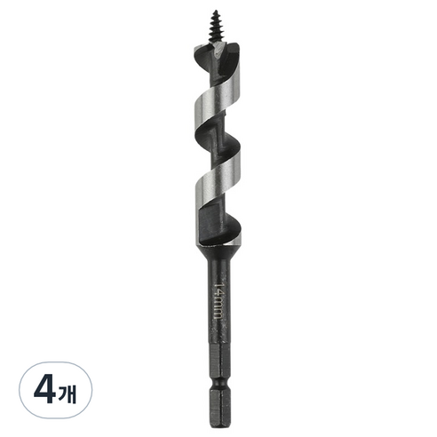 이엑스파워 목공드릴 14mm EAB-14, 4개