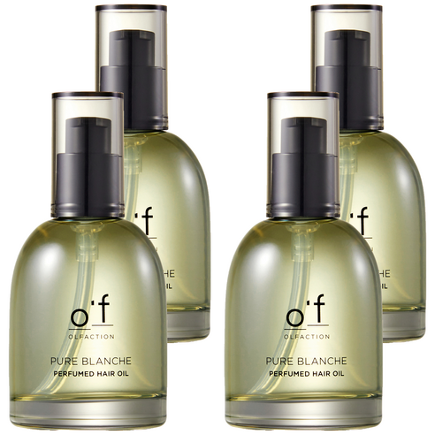 올팩션 퍼퓸 헤어 오일 퓨어블랑쉬, 70ml, 4개