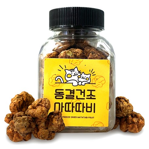 STANDBYME 반려동물 동결건조 마따따비 열매 장난감, 1개