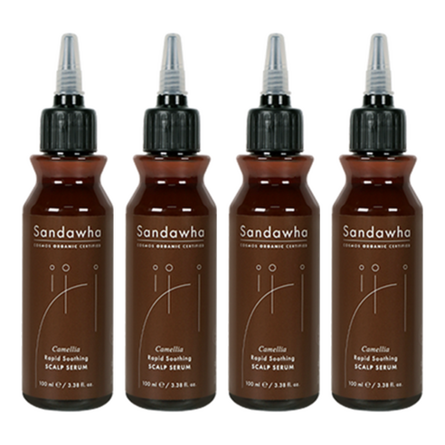 산다화 카멜리아 래피드 수딩 스칼프 세럼, 4개, 100ml