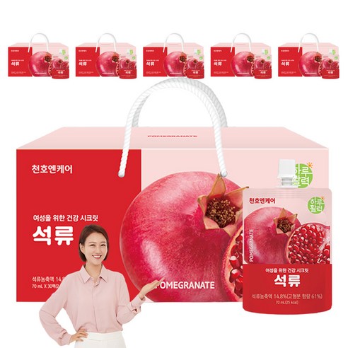 천호엔케어 하루활력 석류즙, 70ml, 180개