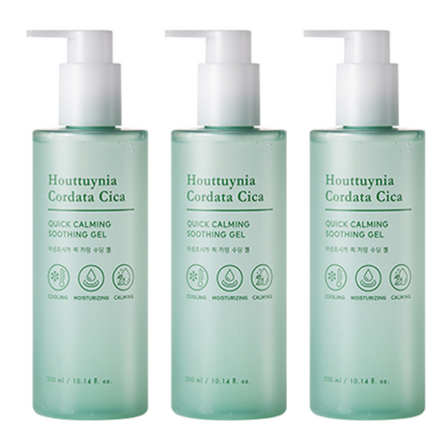 토니모리 어성초 시카 퀵카밍 수딩 젤, 3개, 300ml