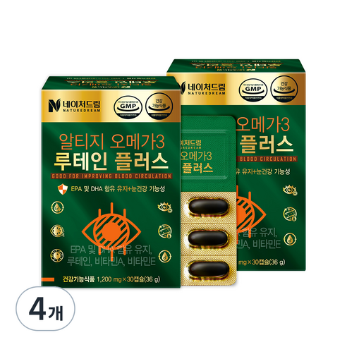 네이처드림 알티지 오메가3 루테인 플러스 36g, 1개, 35g