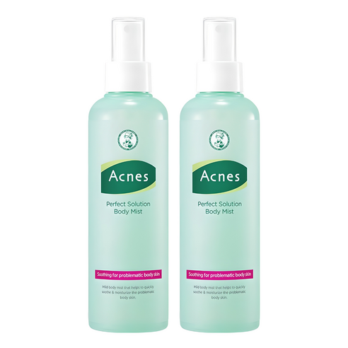 아크네스 퍼펙트 솔루션 바디미스트, 200ml, 2개