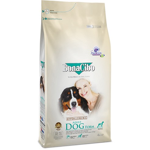 보나시보 시니어 다이어트 반려견 건식사료, 닭, 4kg