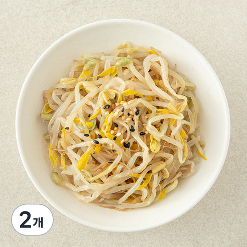 집반찬연구소 숙주나물무침, 90g, 2개