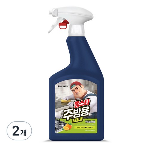 홈스타 맥스 프레쉬 주방용 세정제, 900ml, 2개