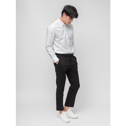 세련되고 기능성을 겸비한 캐럿 남성 히든밴딩 슬랙스