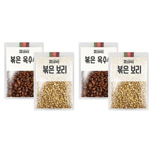 조은약초 볶은 옥수수 700g + 볶은 보리 700g 세트, 1.4kg, 2세트