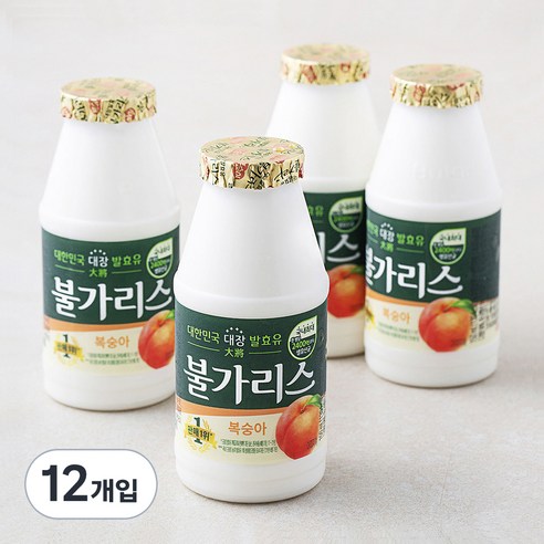 남양유업 불가리스 요구르트 복숭아, 150ml, 4개입, 3개
