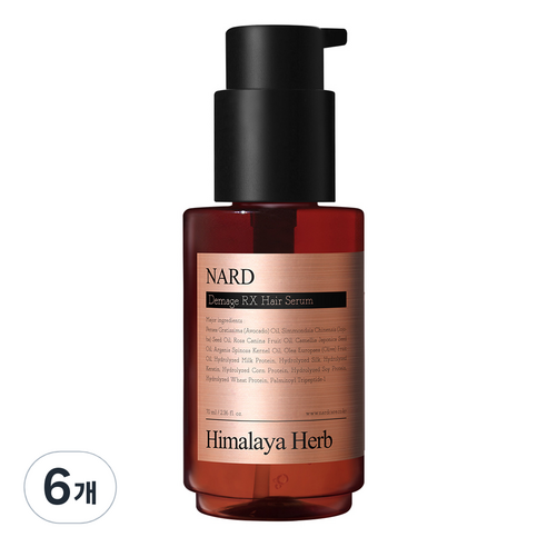부케가르니 나드 데미지 RX 헤어 세럼, 70ml, 6개