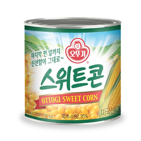 오뚜기 스위트콘 통조림, 340g, 3개