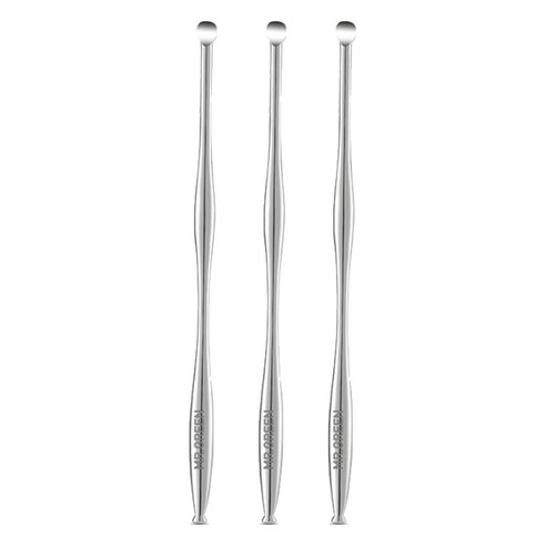 미스터그린 스텐 스푼형 실버 귀이개 MR2156C, 1개입, 3개