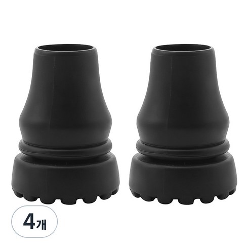 Dr.펠리스제이 지팡이 고무 패킹 리필 20mm, 블랙, 4개
