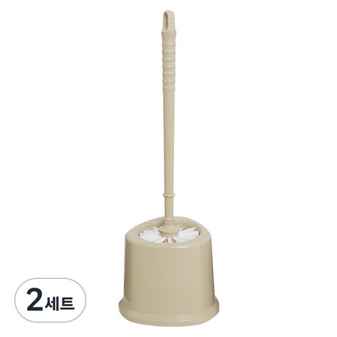 크린메이트 삼각통 + 변기솔 세트, 랜덤발송, 2세트