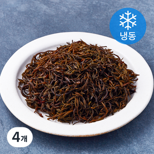 바로먹는 세척 톳 (냉동), 4개, 1kg