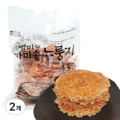 전통 가마솥 자연담아 누룽지, 1kg