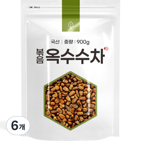 볶음 옥수수차, 900g, 1개입, 6개