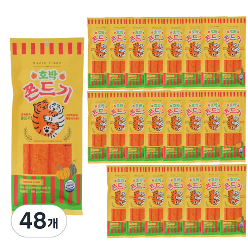 디에이치푸드 쫄쫀이 호박 쫀드기, 88g, 48개